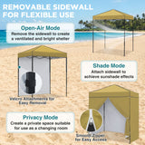 6x4 Instant Pop Up Canopy Tent with 4 Sidewalls - Eagle Peak®