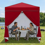 6x4 Instant Pop Up Canopy Tent with 4 Sidewalls - Eagle Peak®