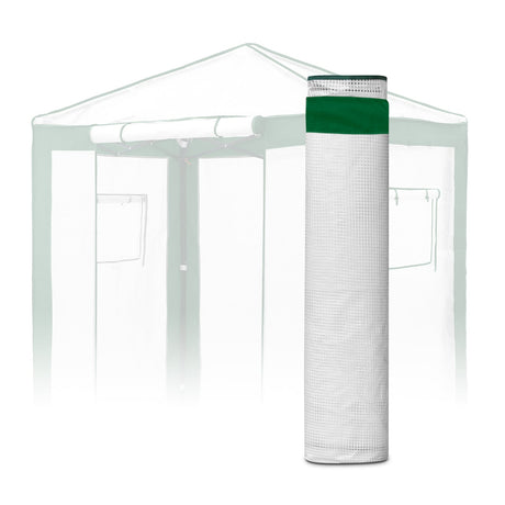 6X4 Replacement Top cover of Walk in Greenhouse with Polyester Reinforced Corners - Eagle Peak Custom Canopy Tent
