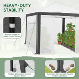 6x4/8x6/10x10 Walk In Pop Up Greenhouse - Eagle Peak®