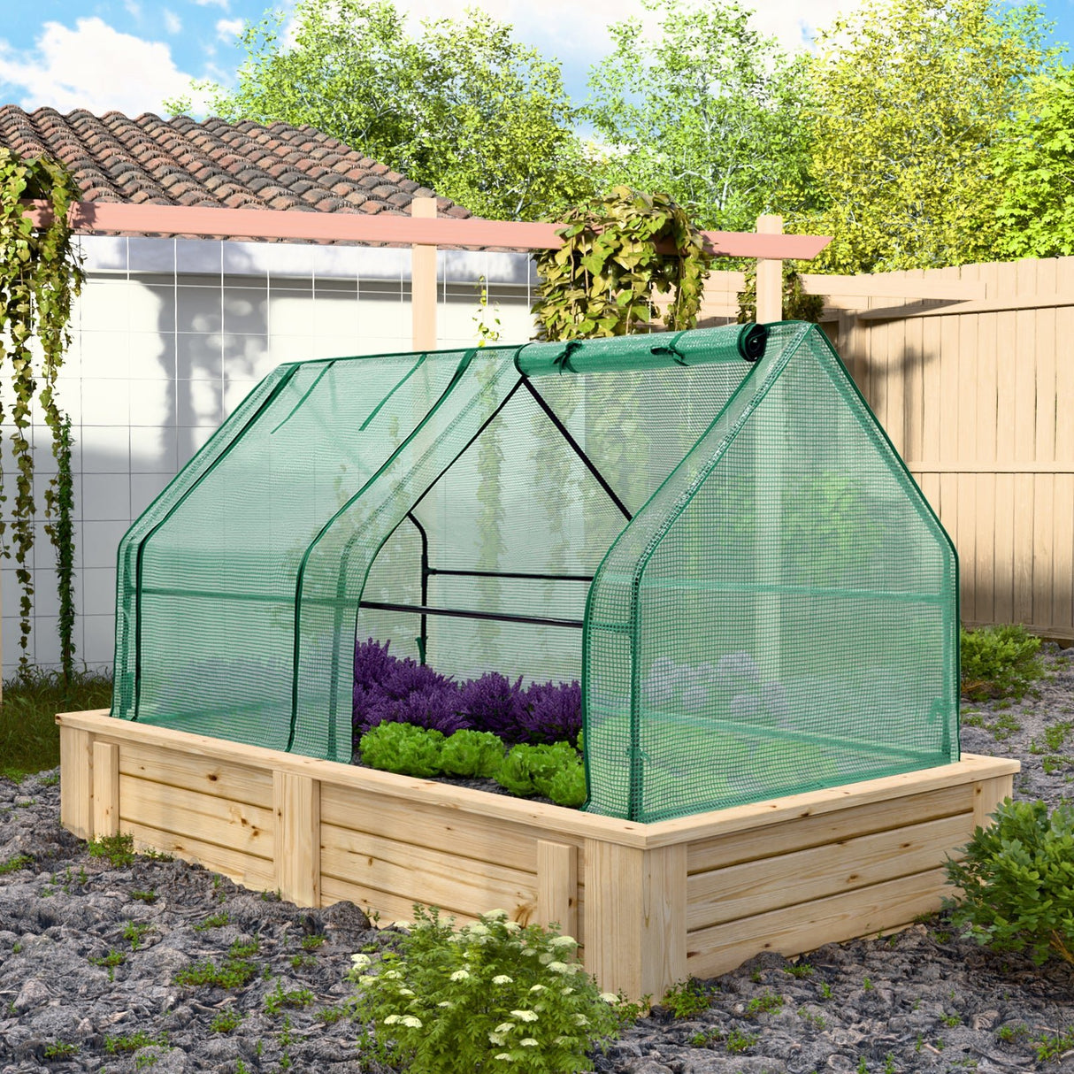 71"x36"x36"Tunnel Greenhouse Garden Green House - Eagle Peak Custom Canopy Tent