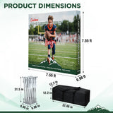 7.5x7.5 FT/7.5x10 FT Pop Up Backdrop Display - Eagle Peak®