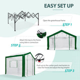 8x8 Walk In Pop Up Greenhouse