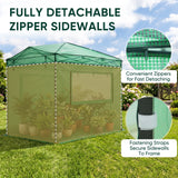 Greenhouse Replacement PE Wall Panel for 8x6/12x8 Portable Walk-in Pop up Greenhouse