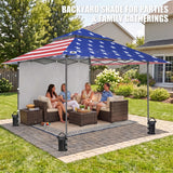 13x13 Pop Up Canopy Tent Sidewall, Extended Eaves