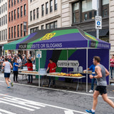 Custom Canopy Tent 10x20 with Logo, Custom Vendor Tent