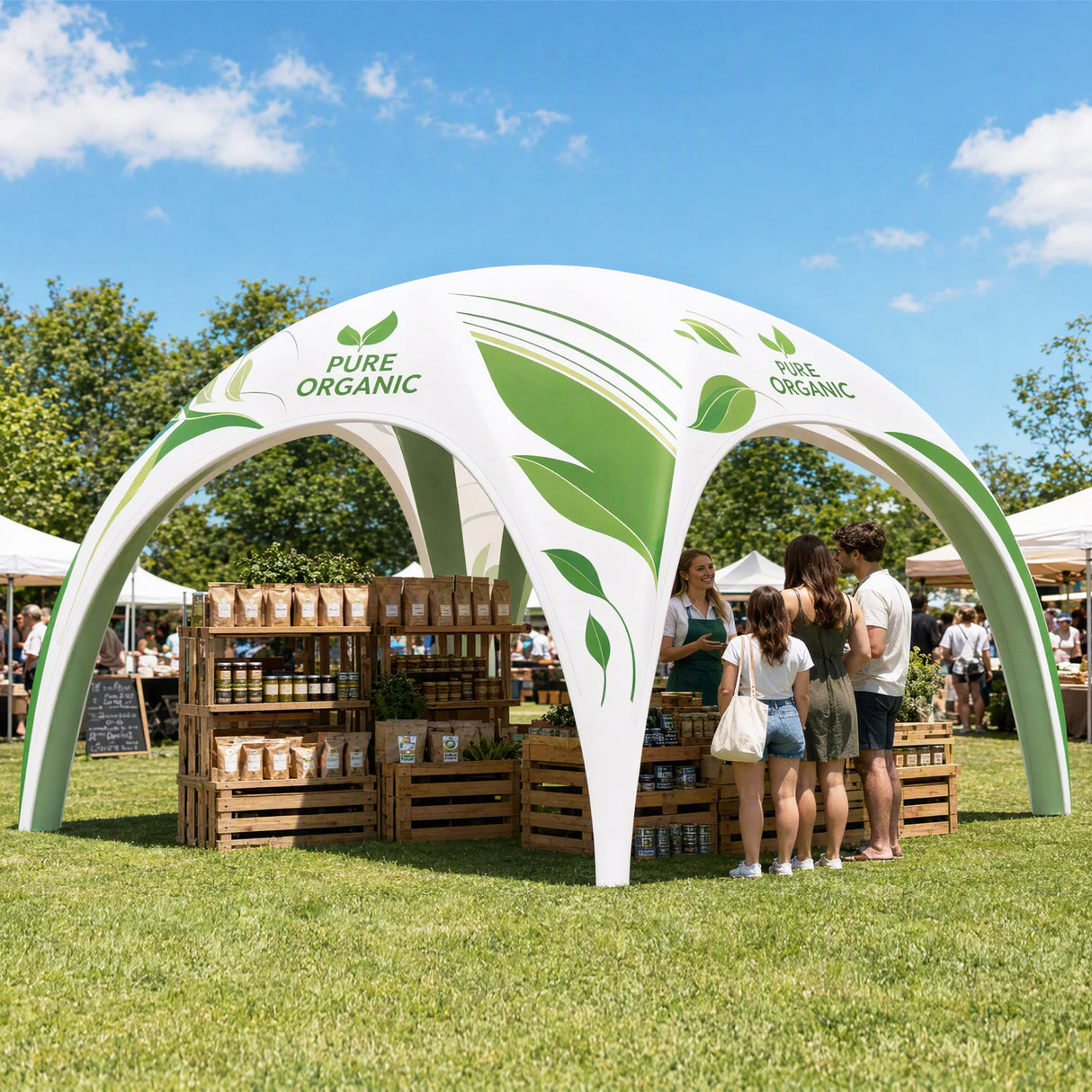 Custom Inflatable Event Tent with Logo,  Igloo Tent