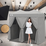 8x4 Outdoor Changing Room, 2 Room Pop Up Portable Changing Room - Eagle Peak Custom Canopy Tent
