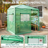 8x6 Easy Setup Pop Up Greenhouse - Eagle Peak®