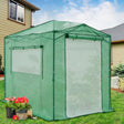 8x6 Walk - in Greenhouse with Upgraded Screen Mesh Door - Eagle Peak