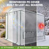 8x6/12x8 Easy Setup Pop Up Greenhouse, Support Pole - Eagle Peak®