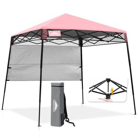 8X8 Pop Up Canopy Tent, Compact Backpack Canopy - Eagle Peak®