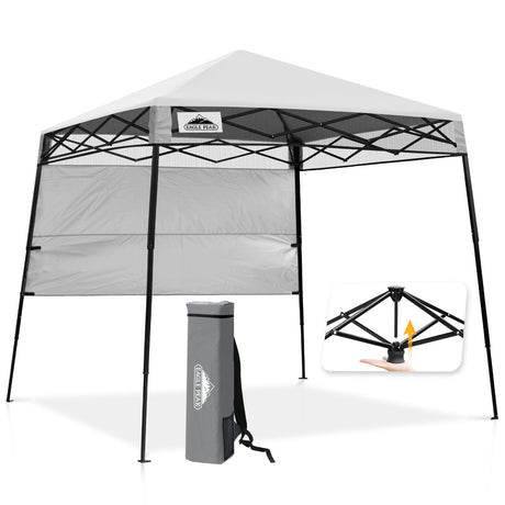 8X8 Pop Up Canopy Tent, Compact Backpack Canopy - Eagle Peak®