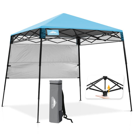 8X8 Pop Up Canopy Tent, Compact Backpack Canopy - Eagle Peak®