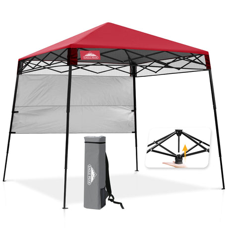 8X8 Pop Up Canopy Tent, Compact Backpack Canopy - Eagle Peak®