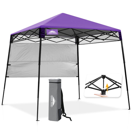 8X8 Pop Up Canopy Tent, Compact Backpack Canopy - Eagle Peak®