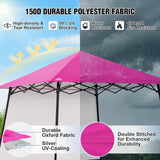 8X8 Pop Up Canopy Tent, Sidewall, Extended Eaves - Eagle Peak®