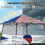 8X8 Pop Up Canopy Tent, Sidewall, Extended Eaves - Eagle Peak®