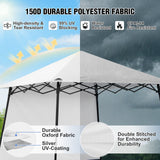 8X8 Pop Up Canopy Tent, Sidewall, Extended Eaves - Eagle Peak®