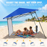 8X8 Pop Up Canopy Tent, Sidewall, Extended Eaves - Eagle Peak®