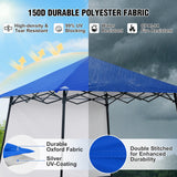 8X8 Pop Up Canopy Tent, Sidewall, Extended Eaves - Eagle Peak®