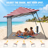 8X8 Pop Up Canopy Tent, Sidewall, Extended Eaves - Eagle Peak®