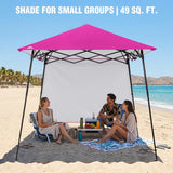 8X8 Pop Up Canopy Tent, Sidewall, Extended Eaves - Eagle Peak®