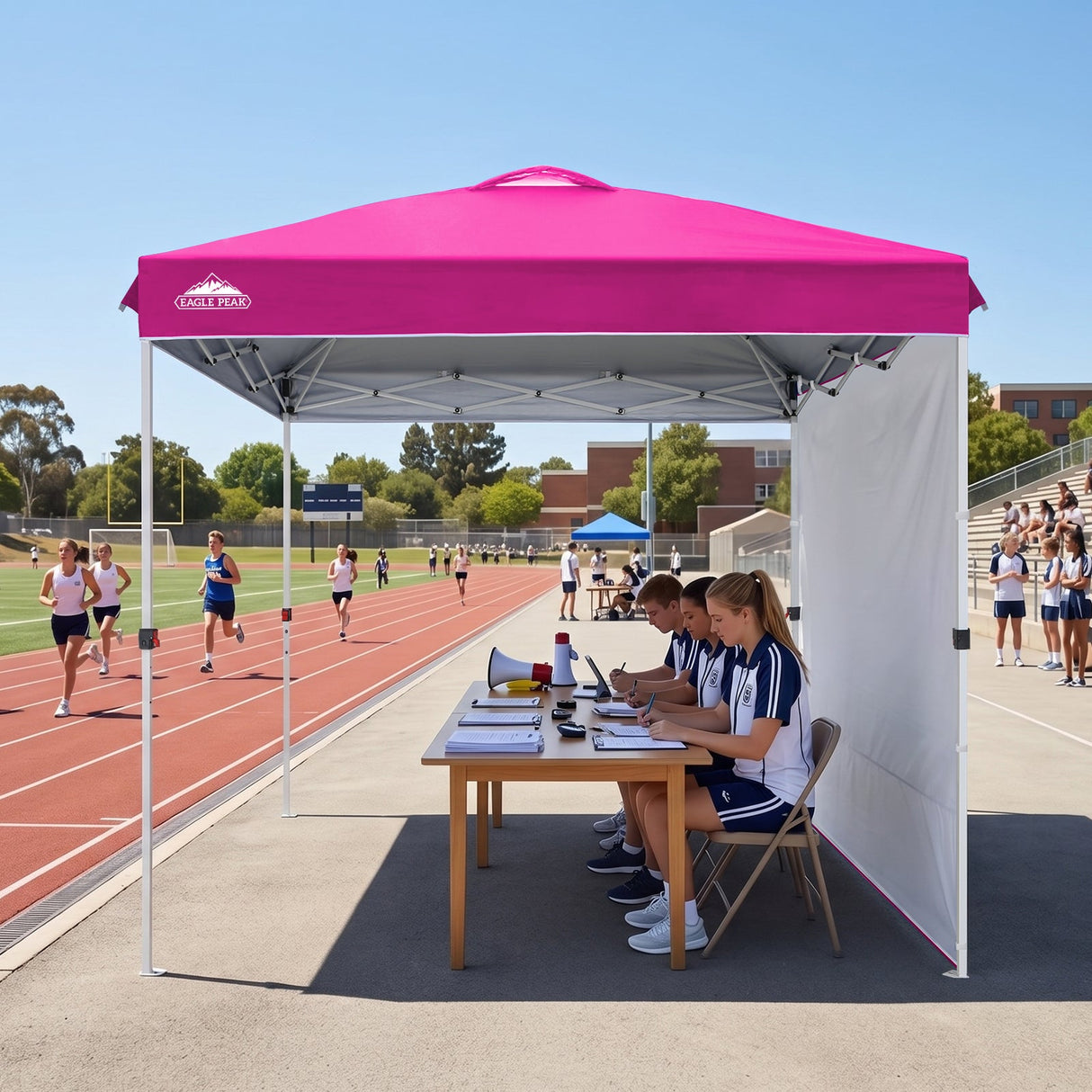 8x8 Pop Up Canopy Tent with 1 Sidewall - Eagle Peak®