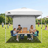 8x8 Pop Up Canopy Tent with 1 Sidewall - Eagle Peak®