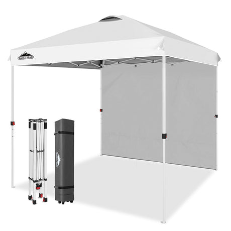 8x8 Pop Up Canopy Tent with 1 Sidewall - Eagle Peak®