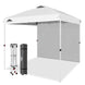 8x8 Pop Up Canopy Tent with 1 Sidewall - Eagle Peak®