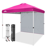 8x8 Pop Up Canopy Tent with 1 Sidewall - Eagle Peak®