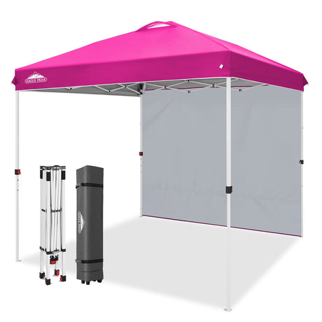 8x8 Pop Up Canopy Tent with 1 Sidewall - Eagle Peak®