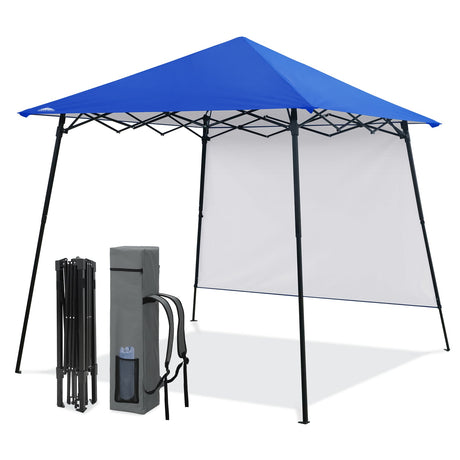8x8 Pop Up Canopy Tent with Extended Eaves & Sidewall - Eagle Peak®