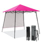 8x8 Pop Up Canopy Tent with Extended Eaves & Sidewall - Eagle Peak Custom Canopy Tent