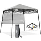 8x8 Pop Up Canopy Tent with Sidewall,8x8 Base 6x6 Top - Eagle Peak®