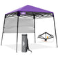 8x8 Pop Up Canopy Tent with Sidewall,8x8 Base 6x6 Top - Eagle Peak Custom Canopy Tent