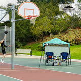 8x8 Pop Up Canopy Tent with Sidewall,8x8 Base 6x6 Top - Eagle Peak Custom Canopy Tent