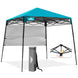 8x8 Pop Up Canopy Tent with Sidewall,8x8 Base 6x6 Top - Eagle Peak®
