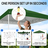 8x8 Pop Up Straight Leg Canopy - Eagle Peak