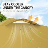 8x8 Pop Up Straight Leg Canopy - Eagle Peak