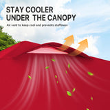 8x8 Pop Up Straight Leg Canopy - Eagle Peak