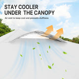 8x8 Pop Up Straight Leg Canopy - Eagle Peak