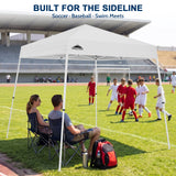8x8 Slant Leg Pop Up Canopy Tent - Eagle Peak®