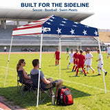 8x8 Slant Leg Pop Up Canopy Tent - Eagle Peak®