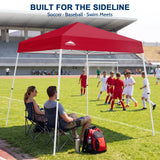 8x8 Slant Leg Pop Up Canopy Tent - Eagle Peak®