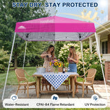 8x8 Slant Leg Pop-up Canopy Tent, Shelter 8x8 Base 6x6 Top - Eagle Peak®