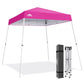 8x8 Slant Leg Pop-up Canopy Tent, Shelter 8x8 Base 6x6 Top - Eagle Peak®