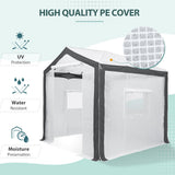 8x8 Walk In Pop Up Greenhouse - Eagle Peak®