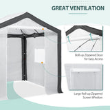8x8 Walk In Pop Up Greenhouse - Eagle Peak®